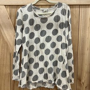 Magnolia Pearl Polka Dot Long Sleeve Tee